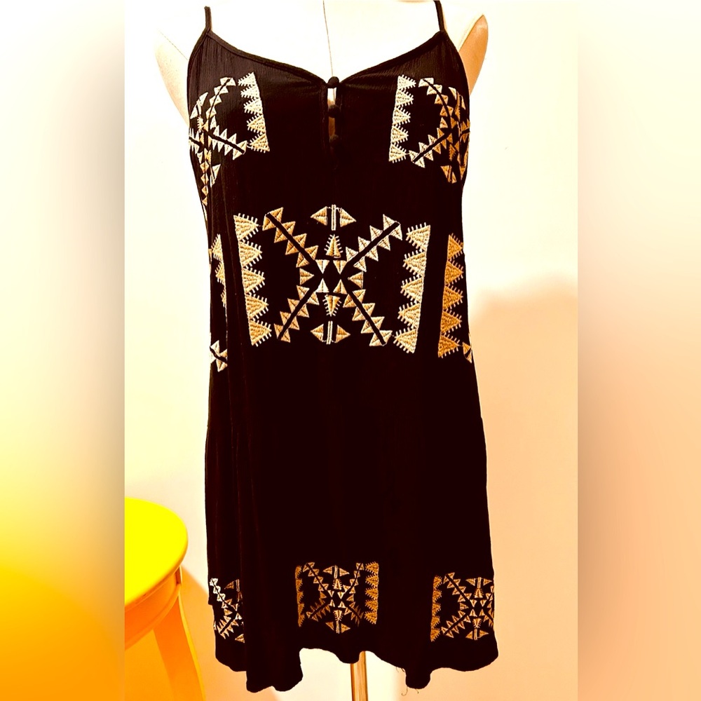 Hot & Delicious Black Spaghetti strap Mini Dress MAKE ME AN OFFER!!!